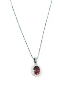 Collana Domar Donna in Argento Cubic Zirconia COAR-422-280